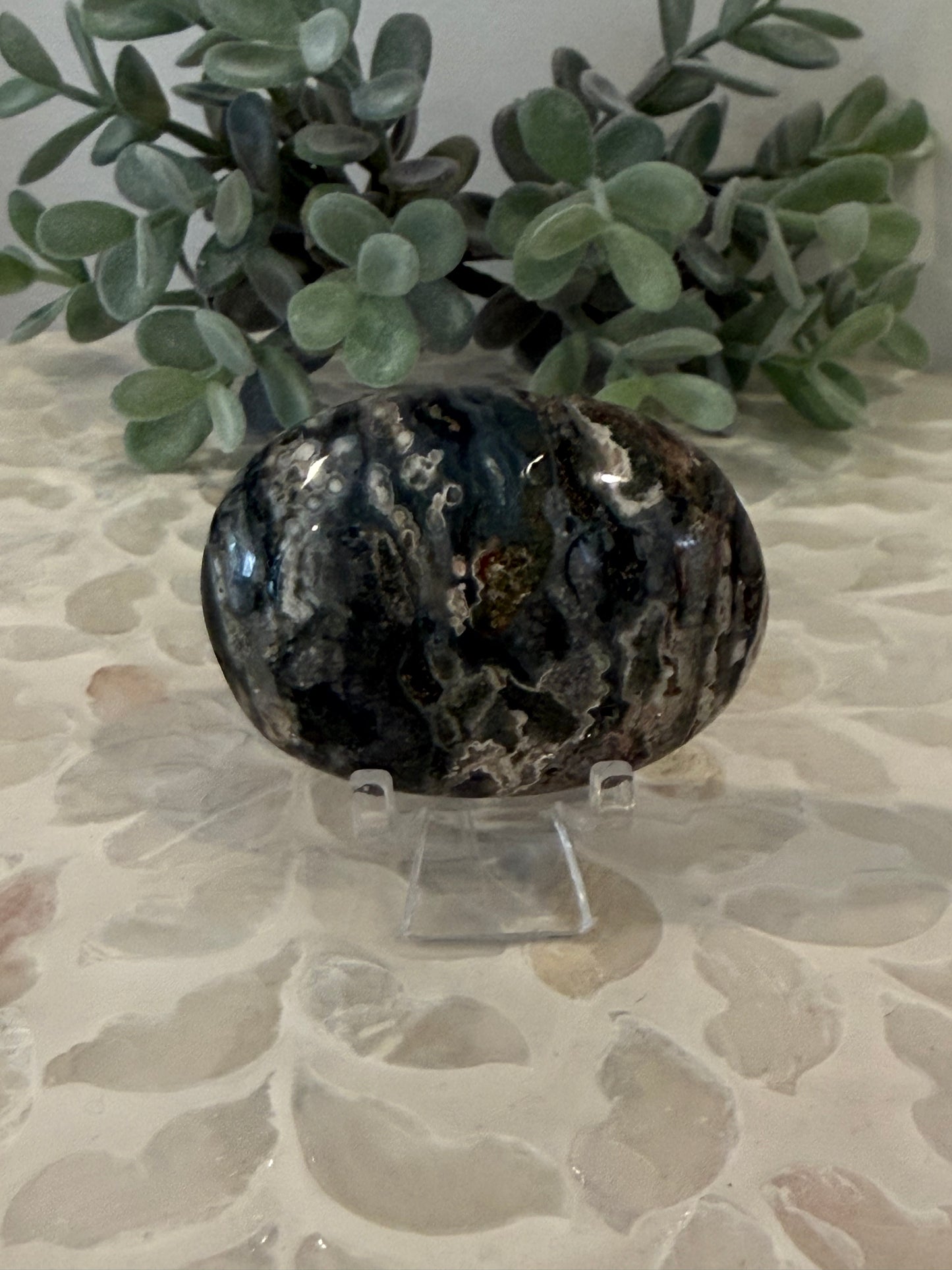 Ocean Jasper Palm Stone