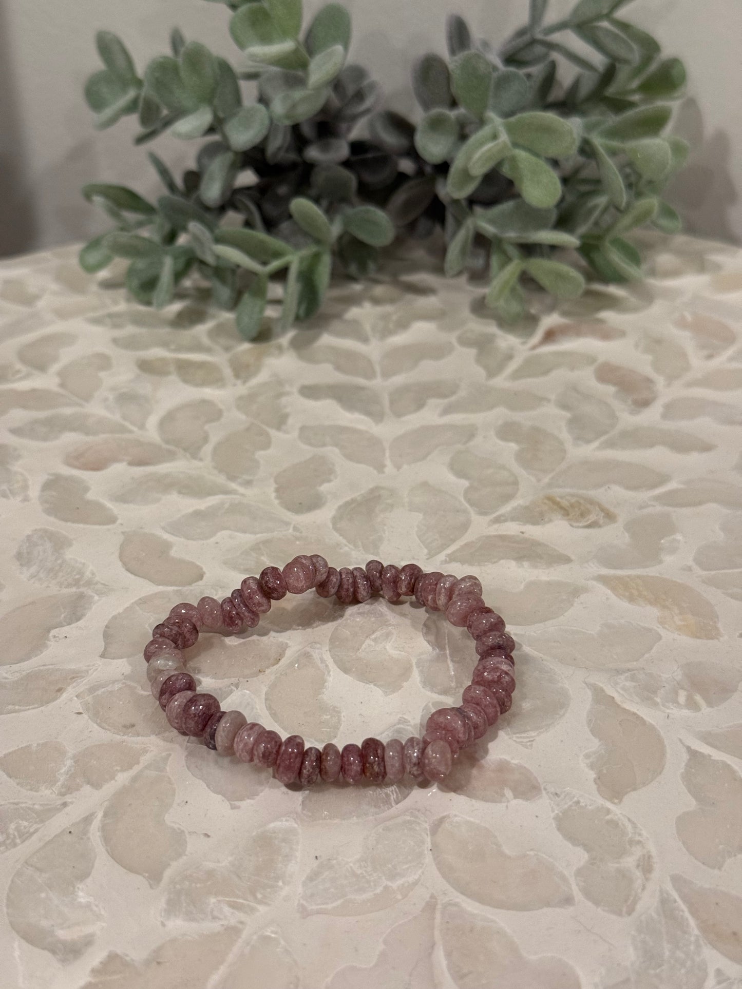 Pink Tourmaline Bracelet