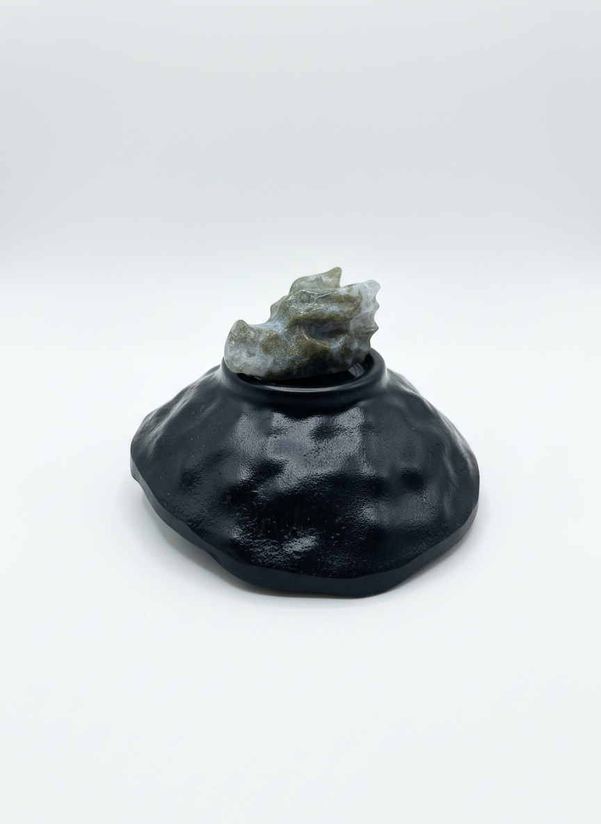Ocean Jasper Dragon Head - Small