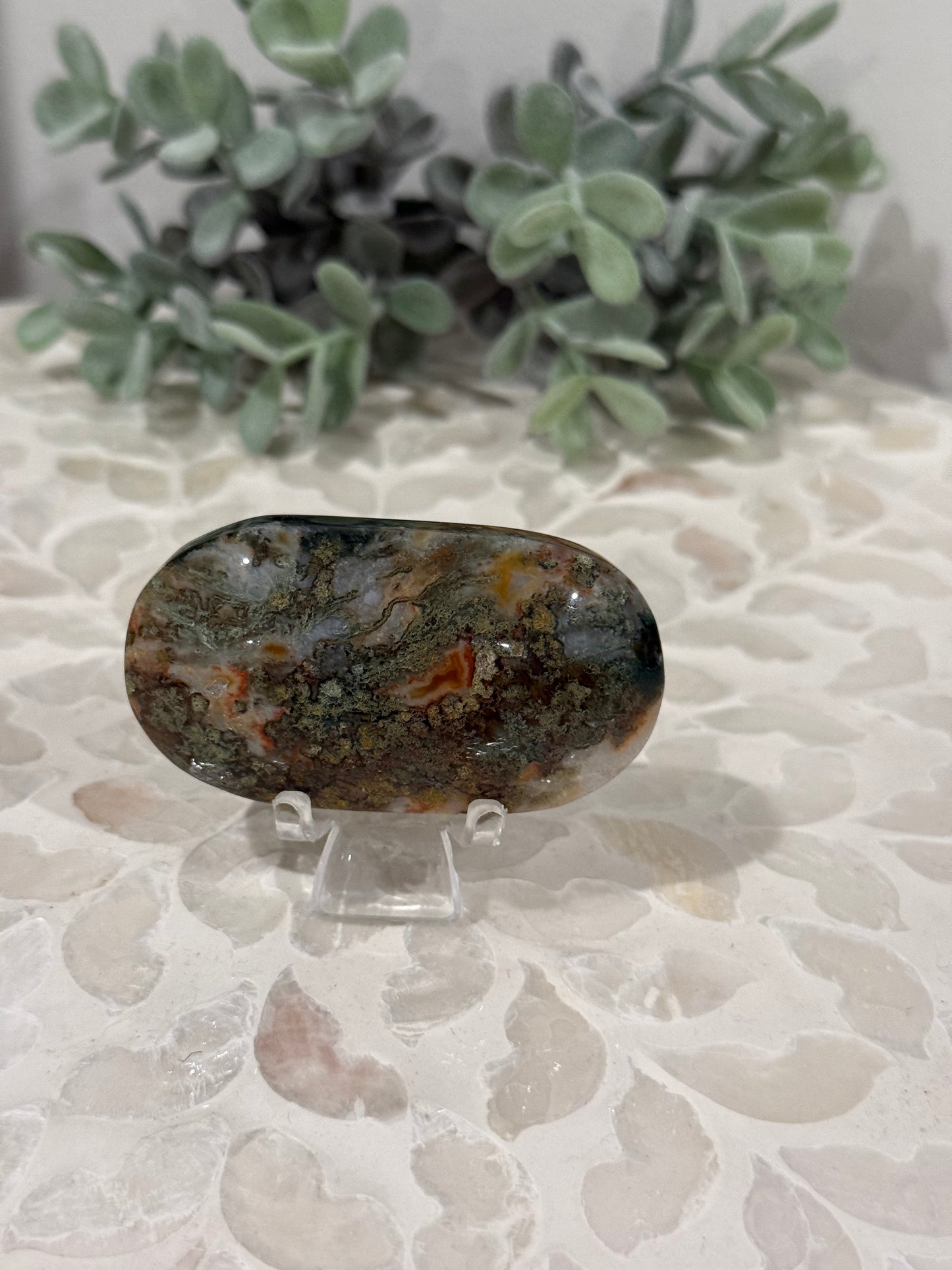Red Moss Agate