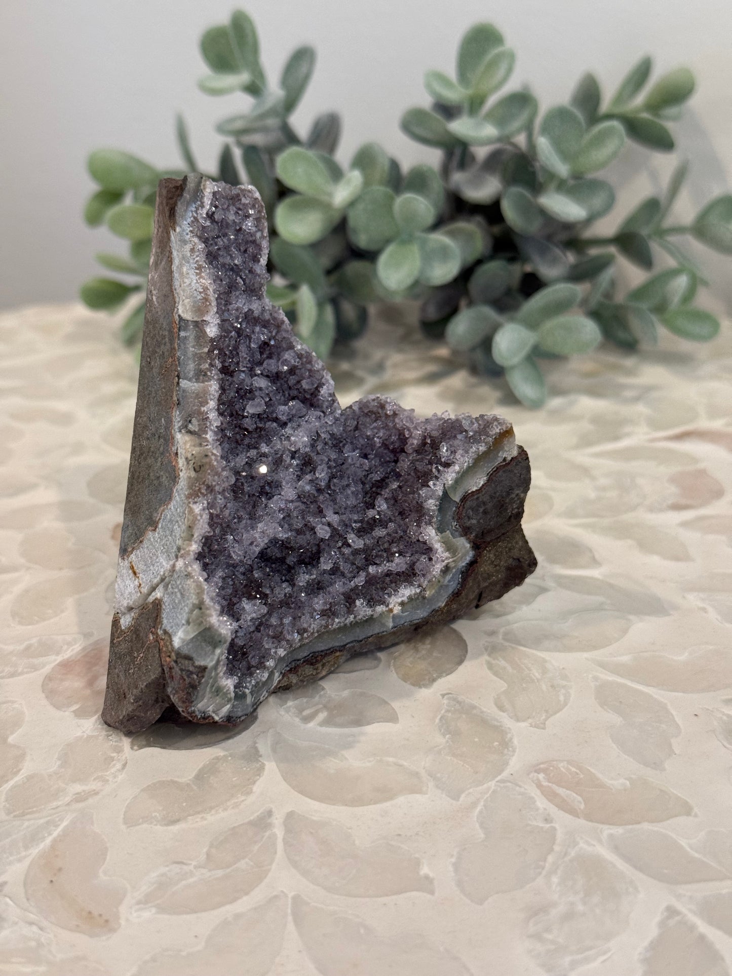 Amethyst Cut Base Cluster