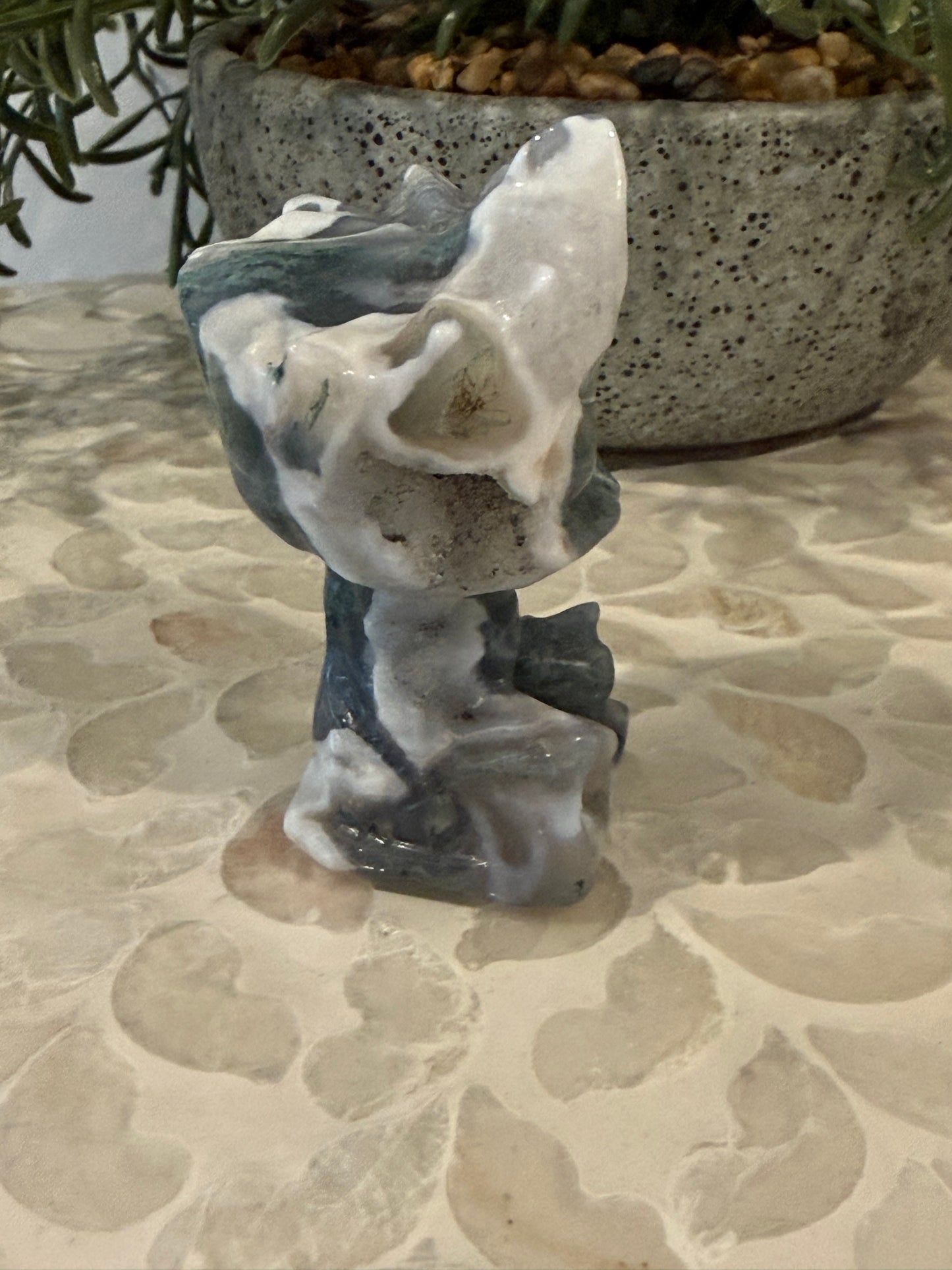 Moss Agate Groot - Moss Agate Crystal