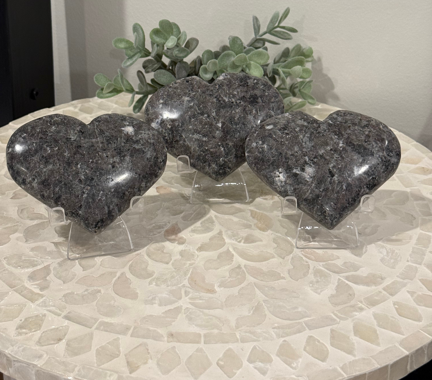 Yooperlite Hearts - Large (UV Reactive)