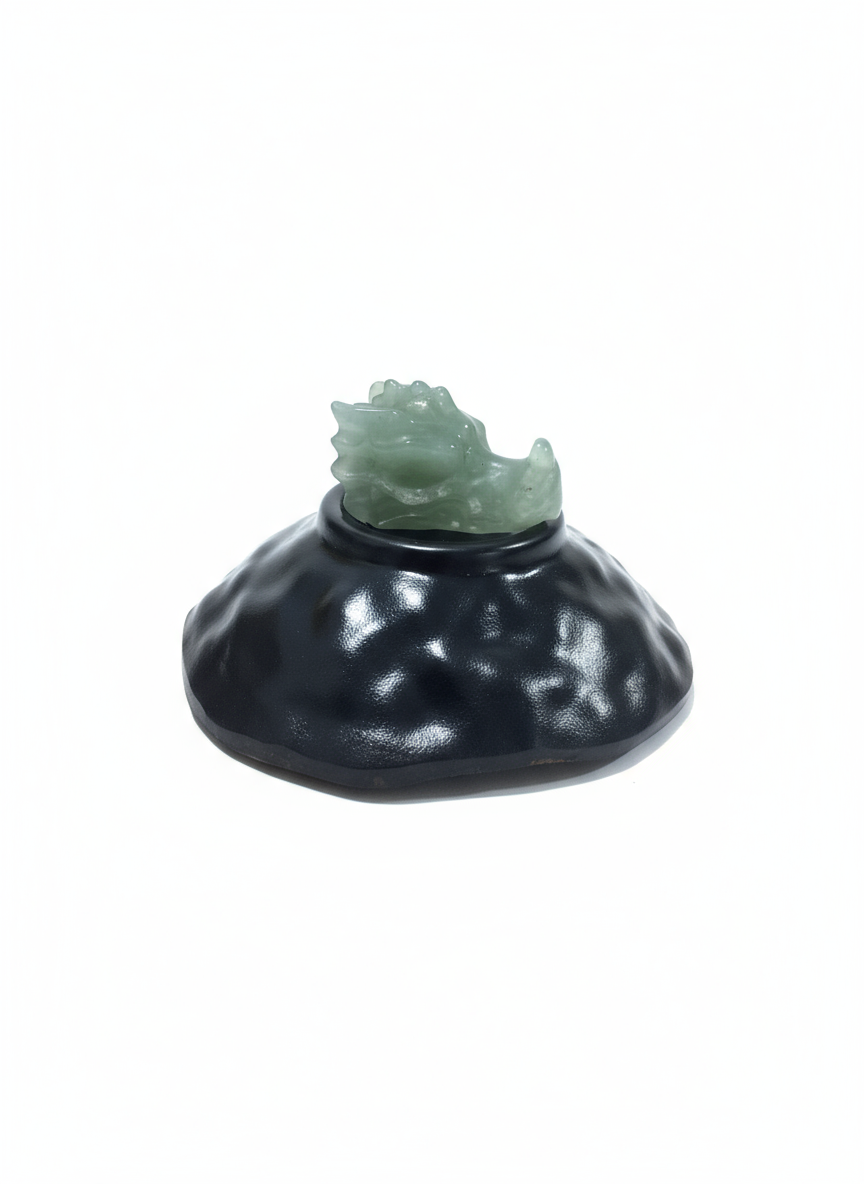 Green Aventurine Dragon Head - Small