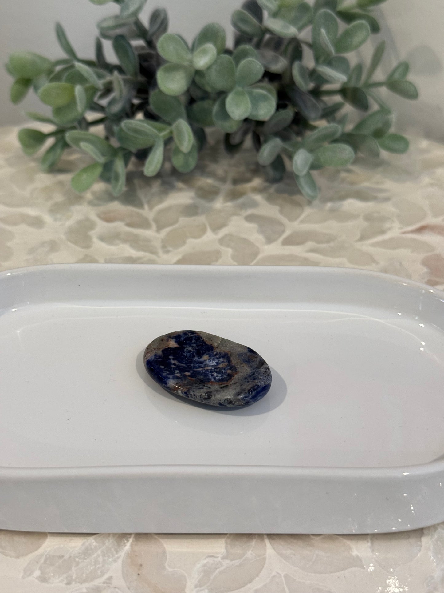 Sodalite Worry Stone