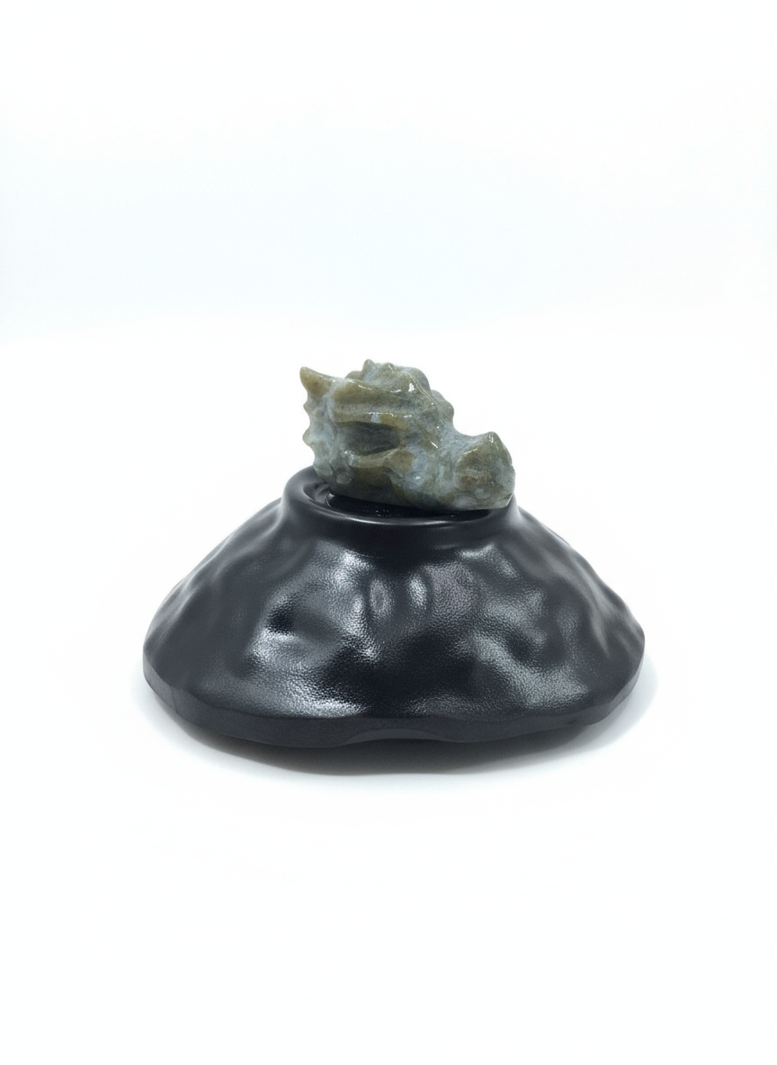 Ocean Jasper Dragon Head - Small
