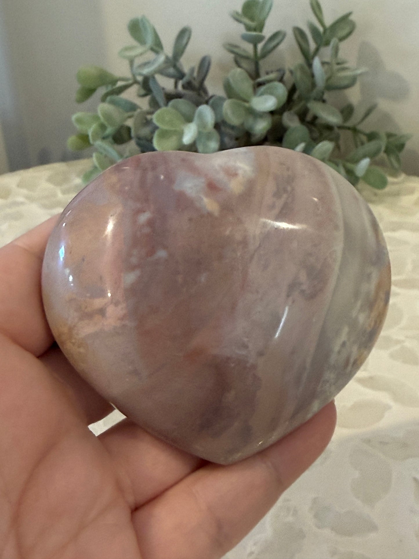 Ocean Jasper Heart