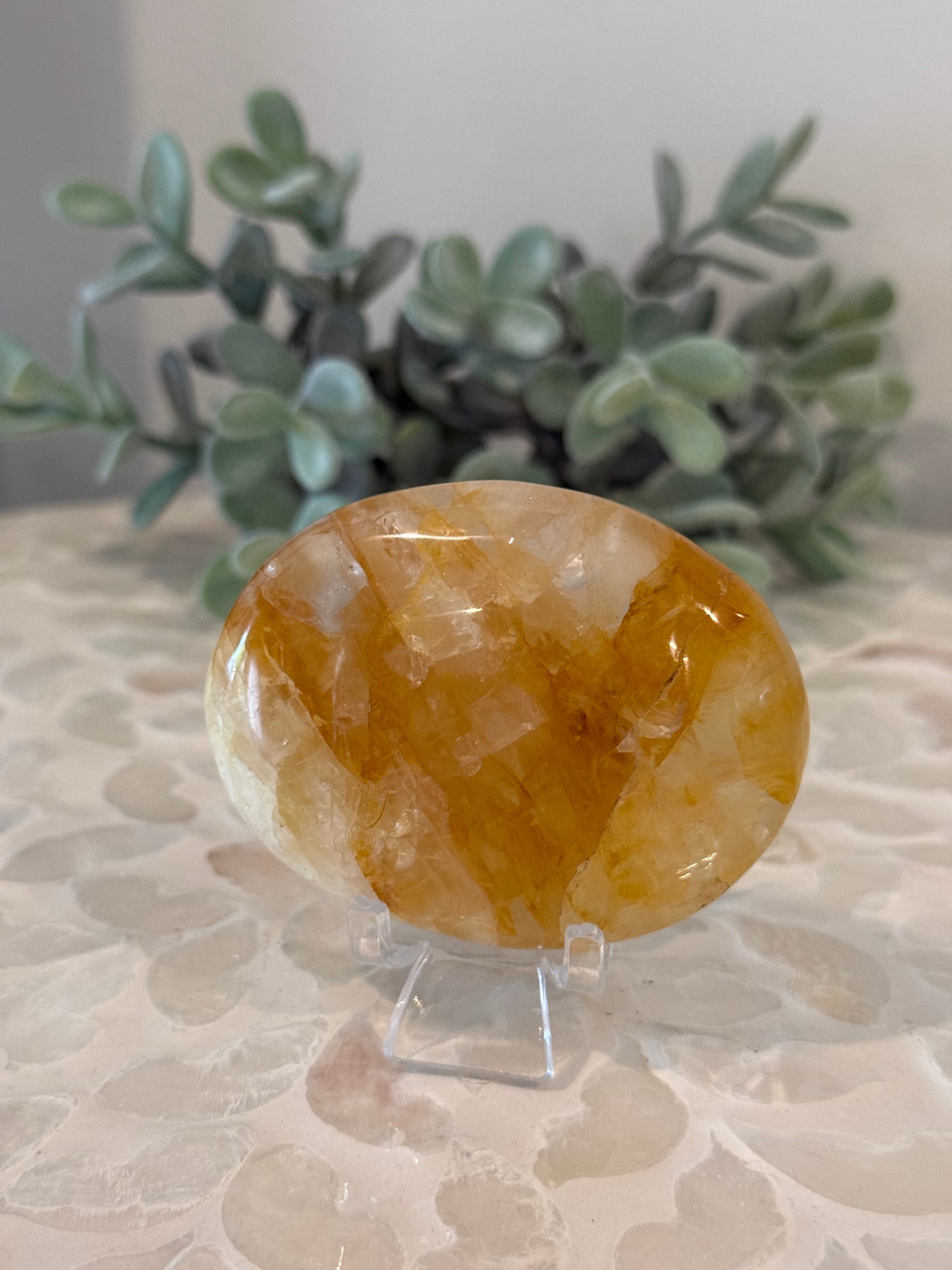 Golden Healer Palm Stones