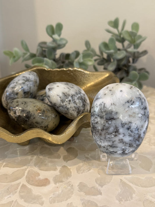 Dendritic Opal Palm Stone