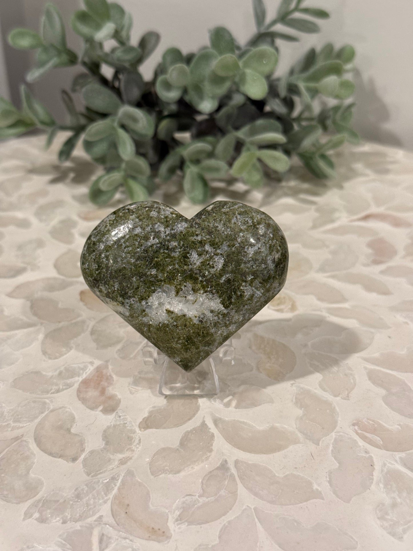 Leopardskin Serpentine Heart