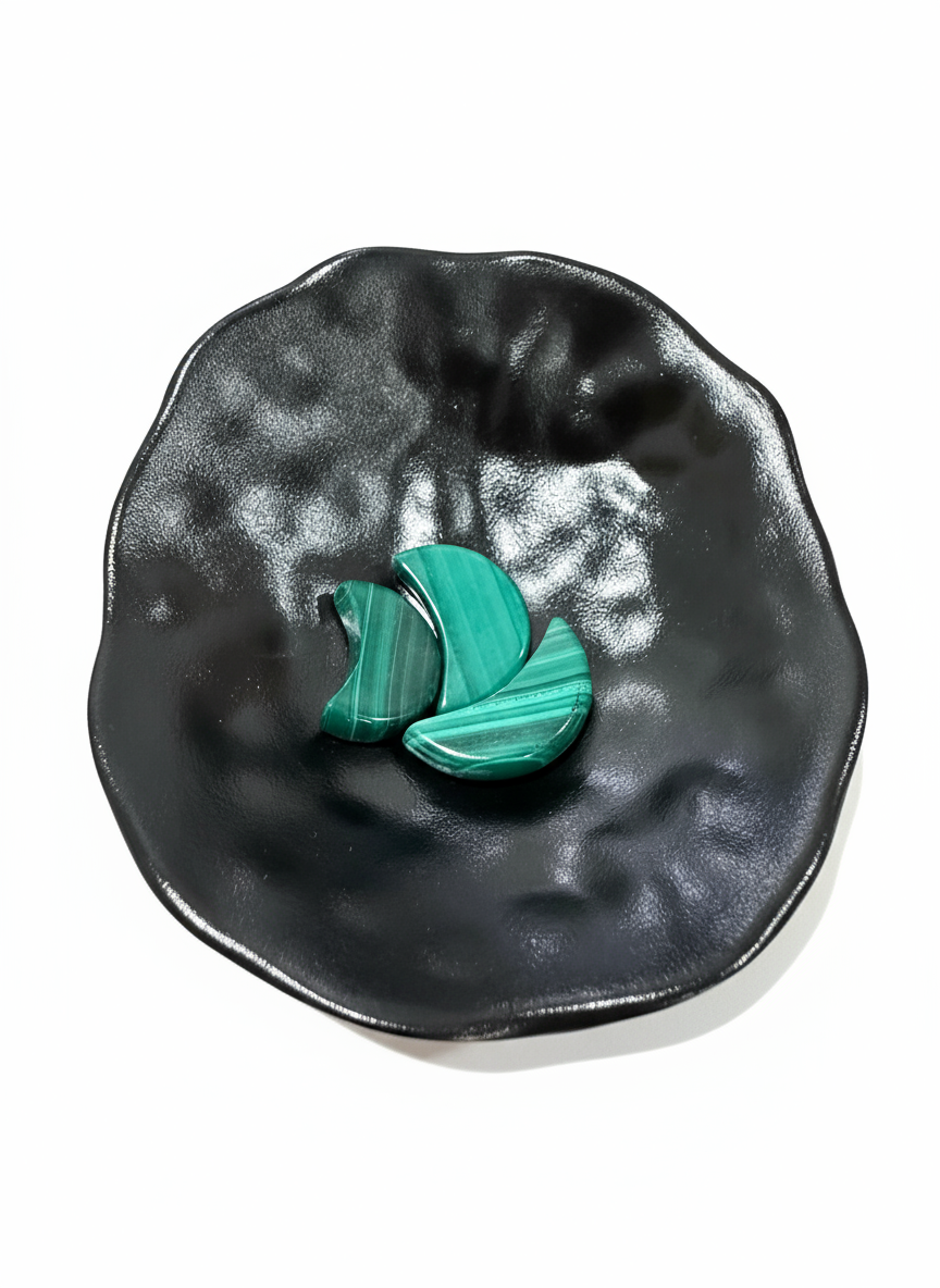 Mini Malachite Moons