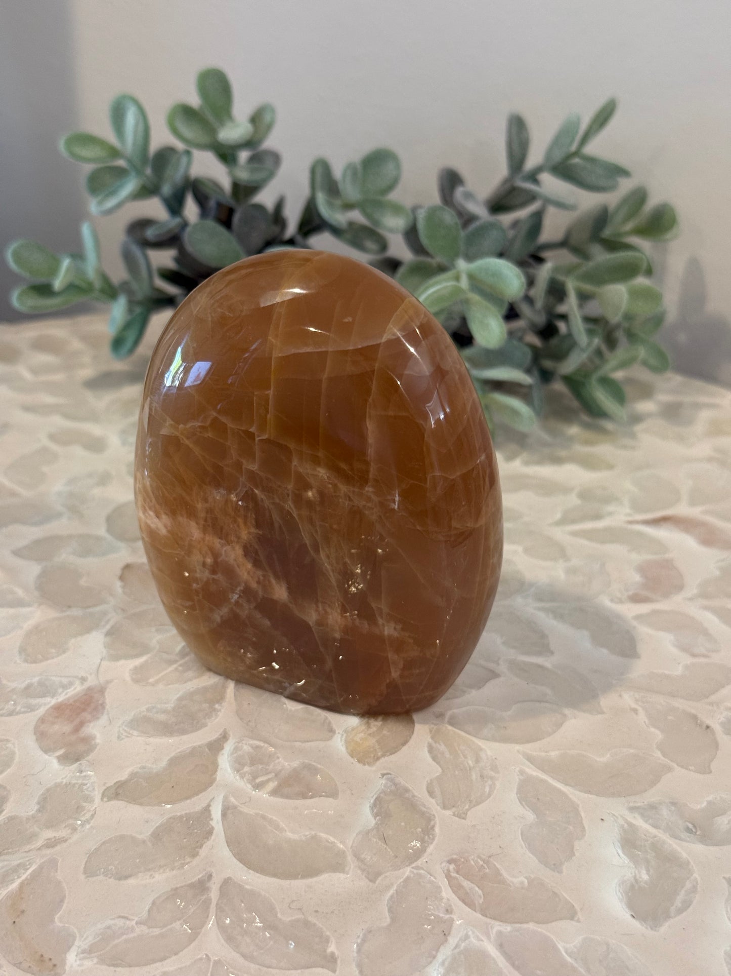 Peach Moonstone Freeform (L)