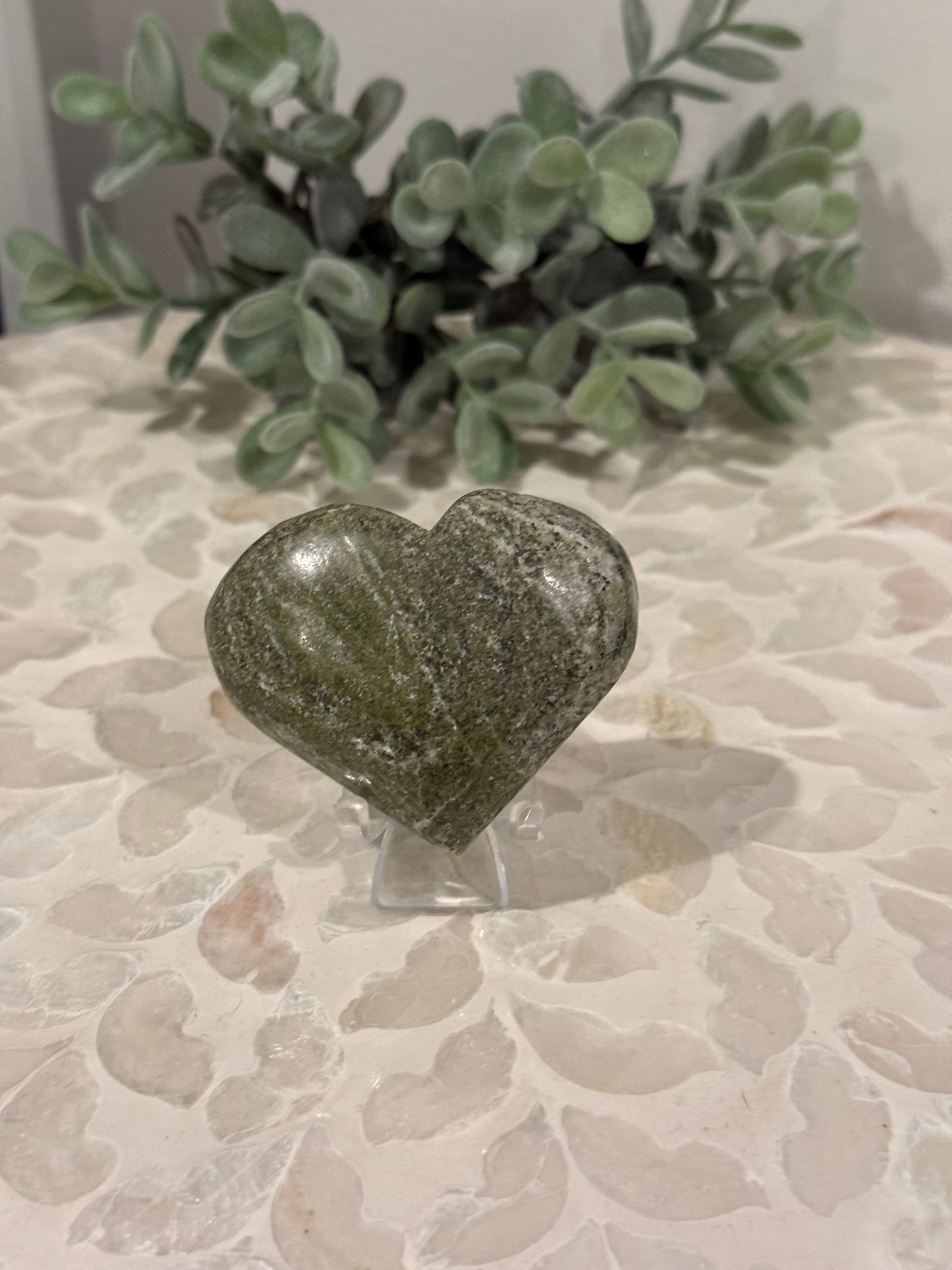 Leopardskin Serpentine Heart