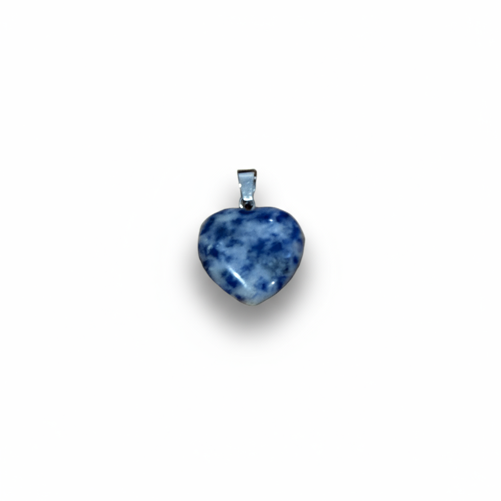 Sodalite Heart Pendant