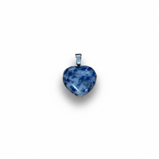Sodalite Heart Pendant