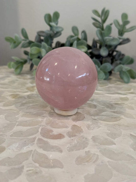 Rose Quartz Sphere