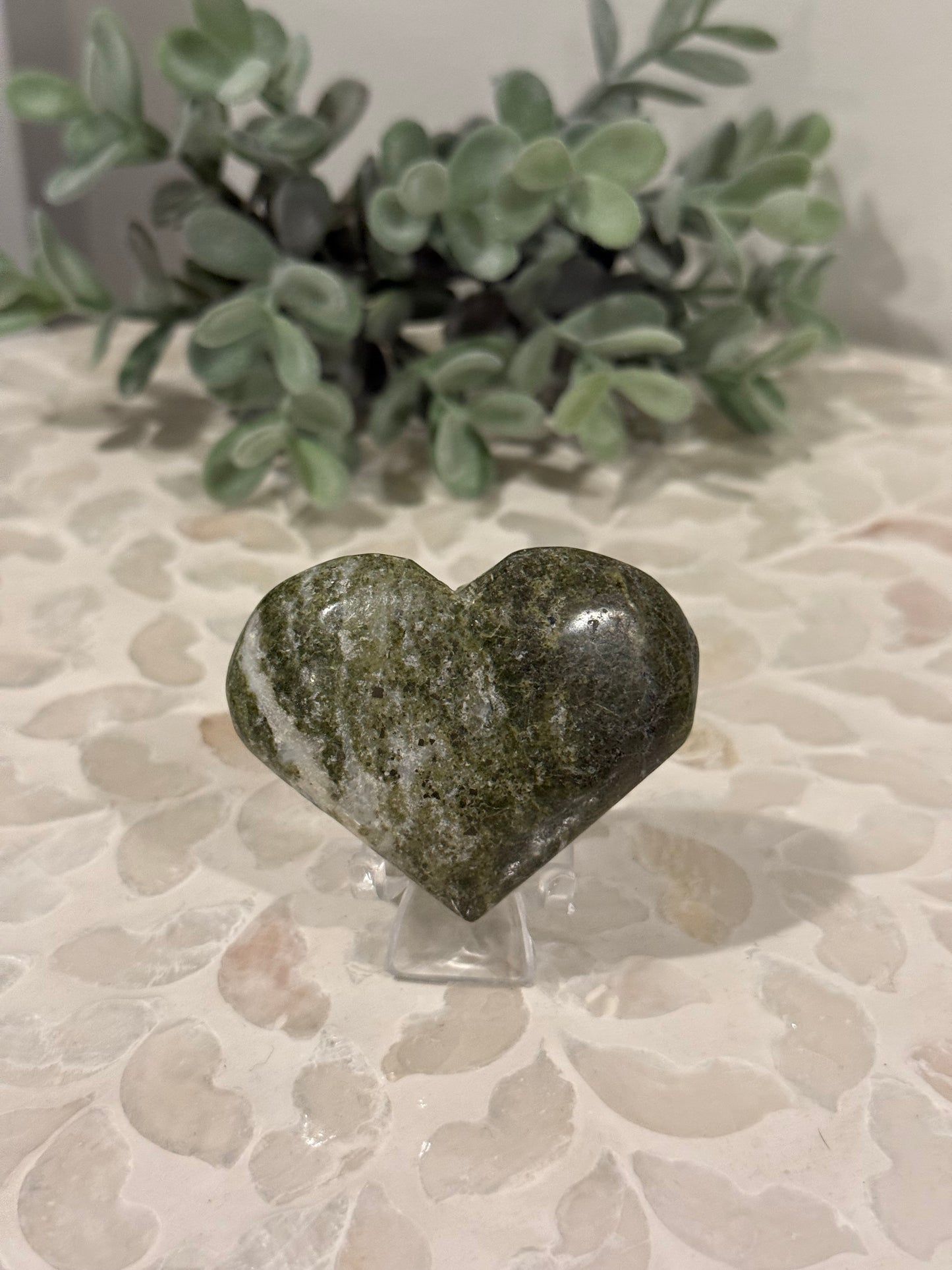 Leopardskin Serpentine Heart