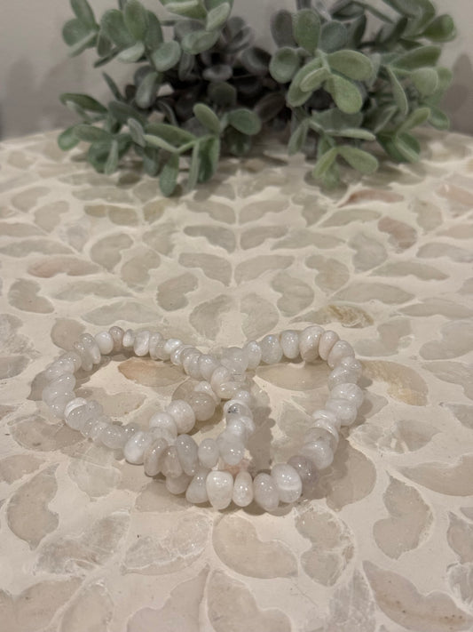 Moonstone Bracelets - Large Chip