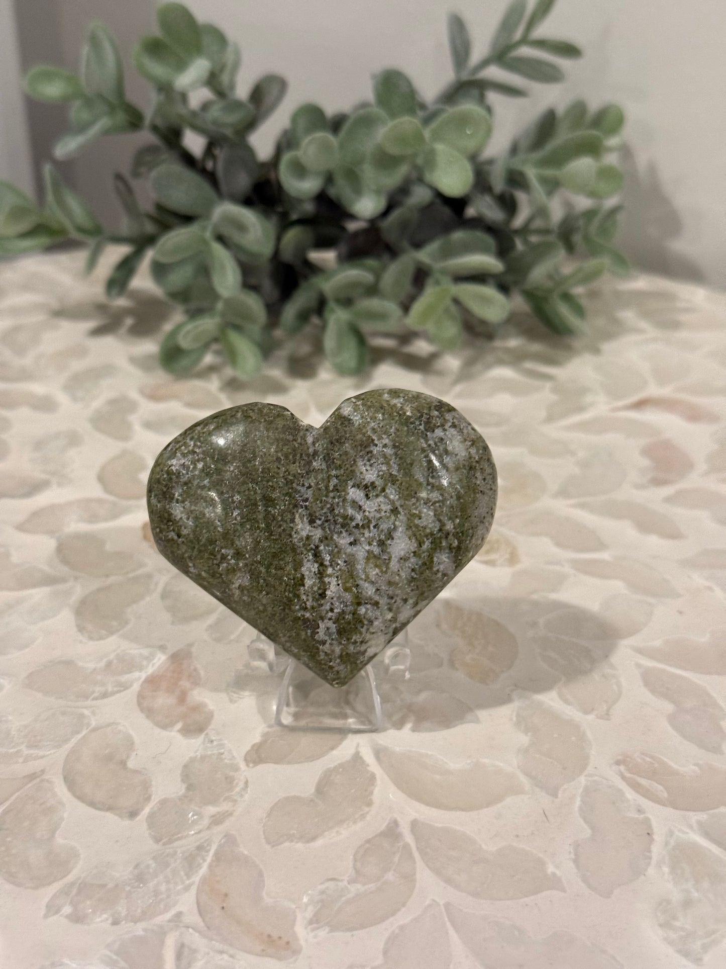 Leopardskin Serpentine Heart