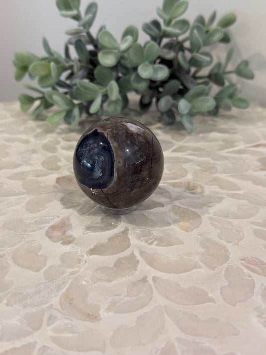 Volcano Agate Sphere