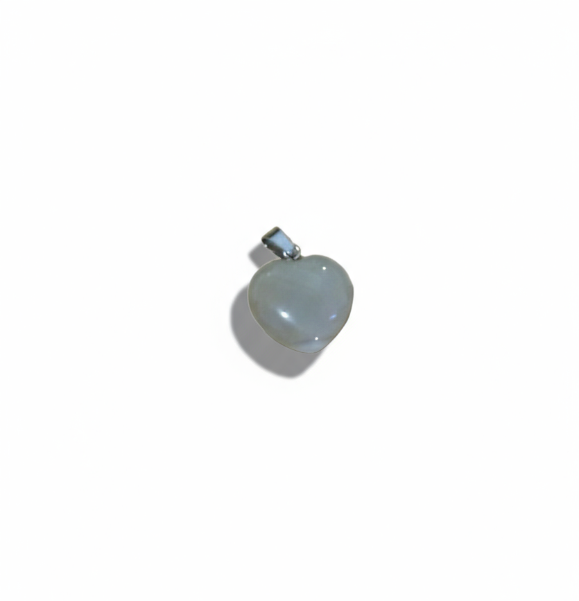 Agate Heart Pendant