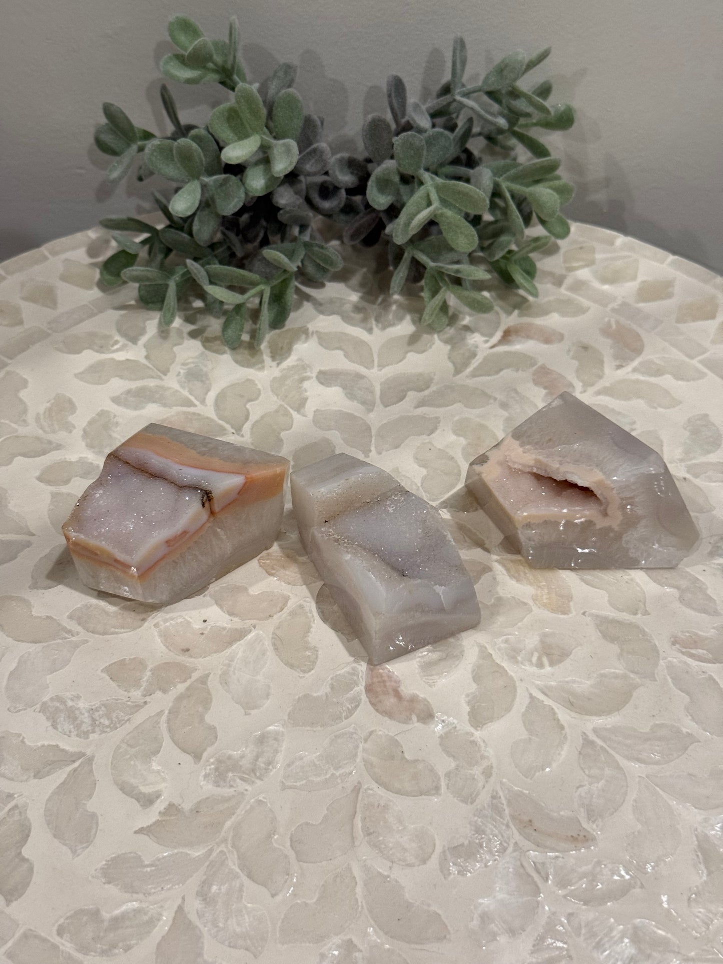 Pink Agate Free Form