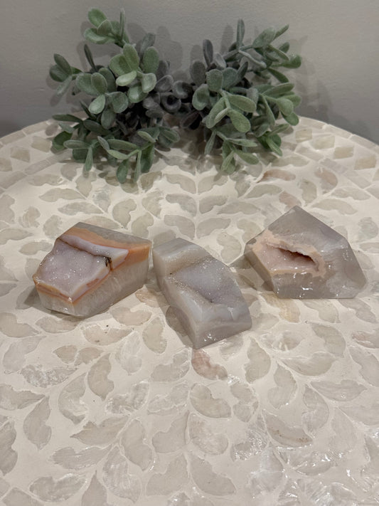 Pink Agate Free Form