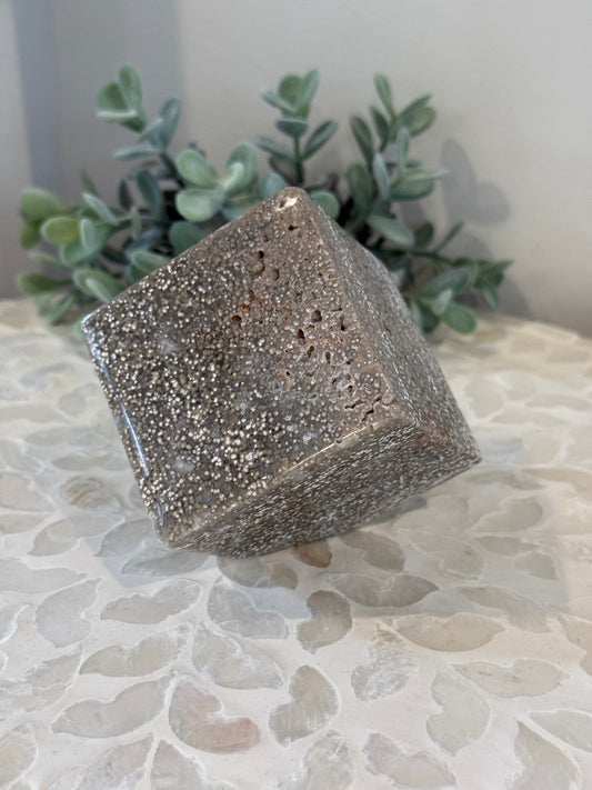 Ocean Jasper Floating Cube