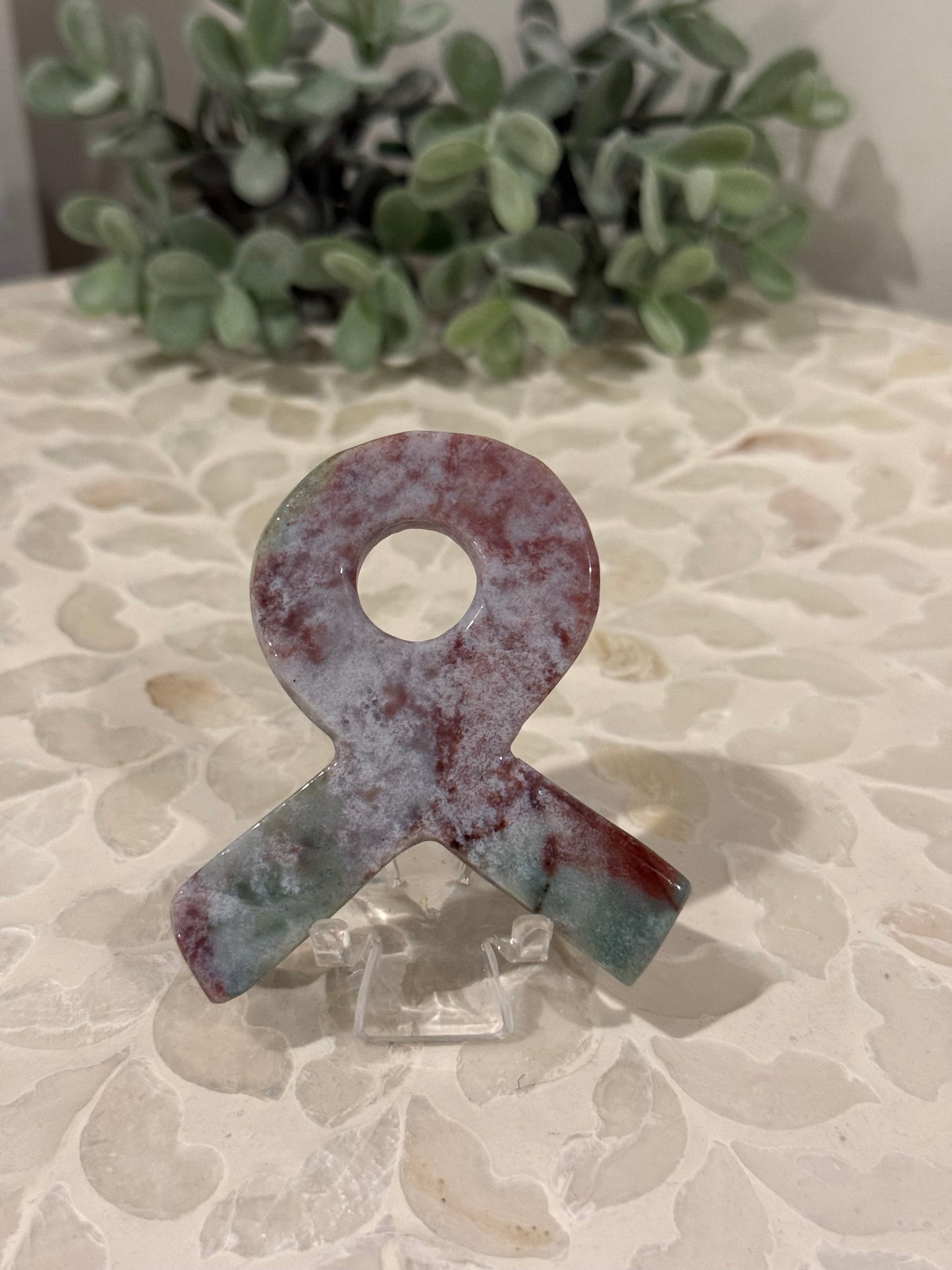Ocean Jasper Awareness Ribbon
