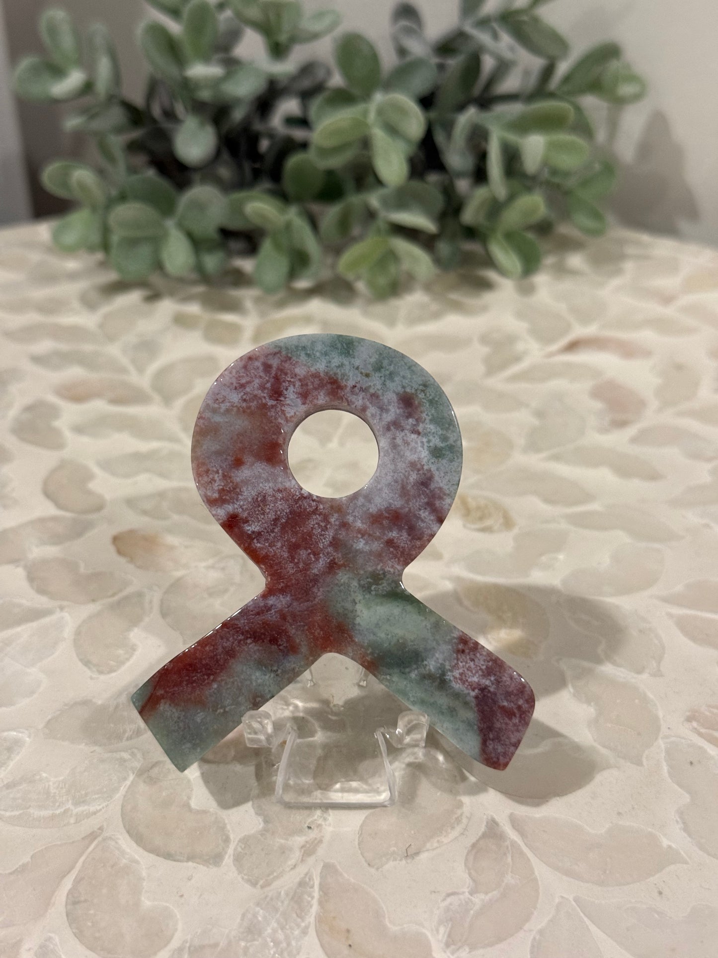 Ocean Jasper Awareness Ribbon