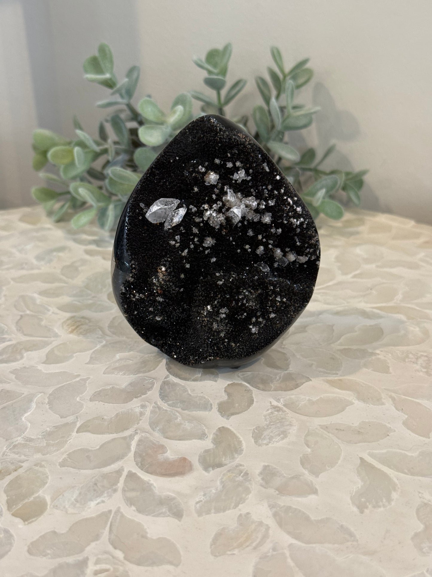 Septarian Freeform with Calcite