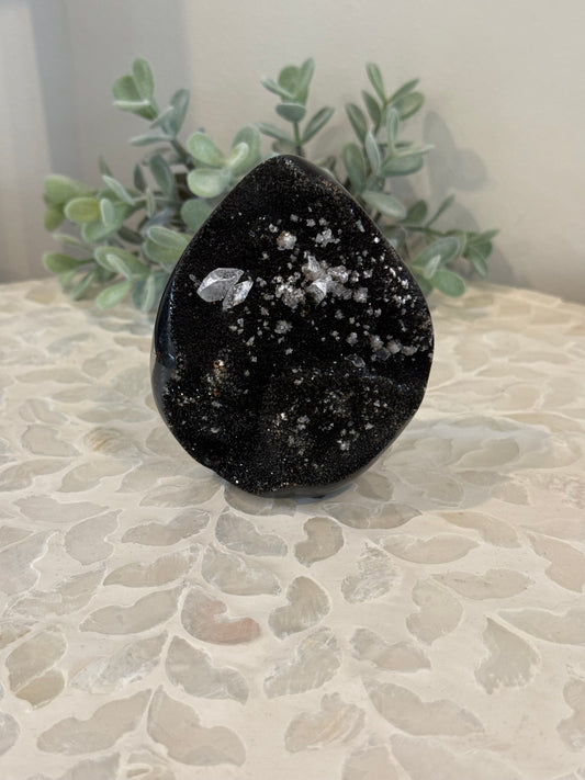 Septarian Freeform with Calcite