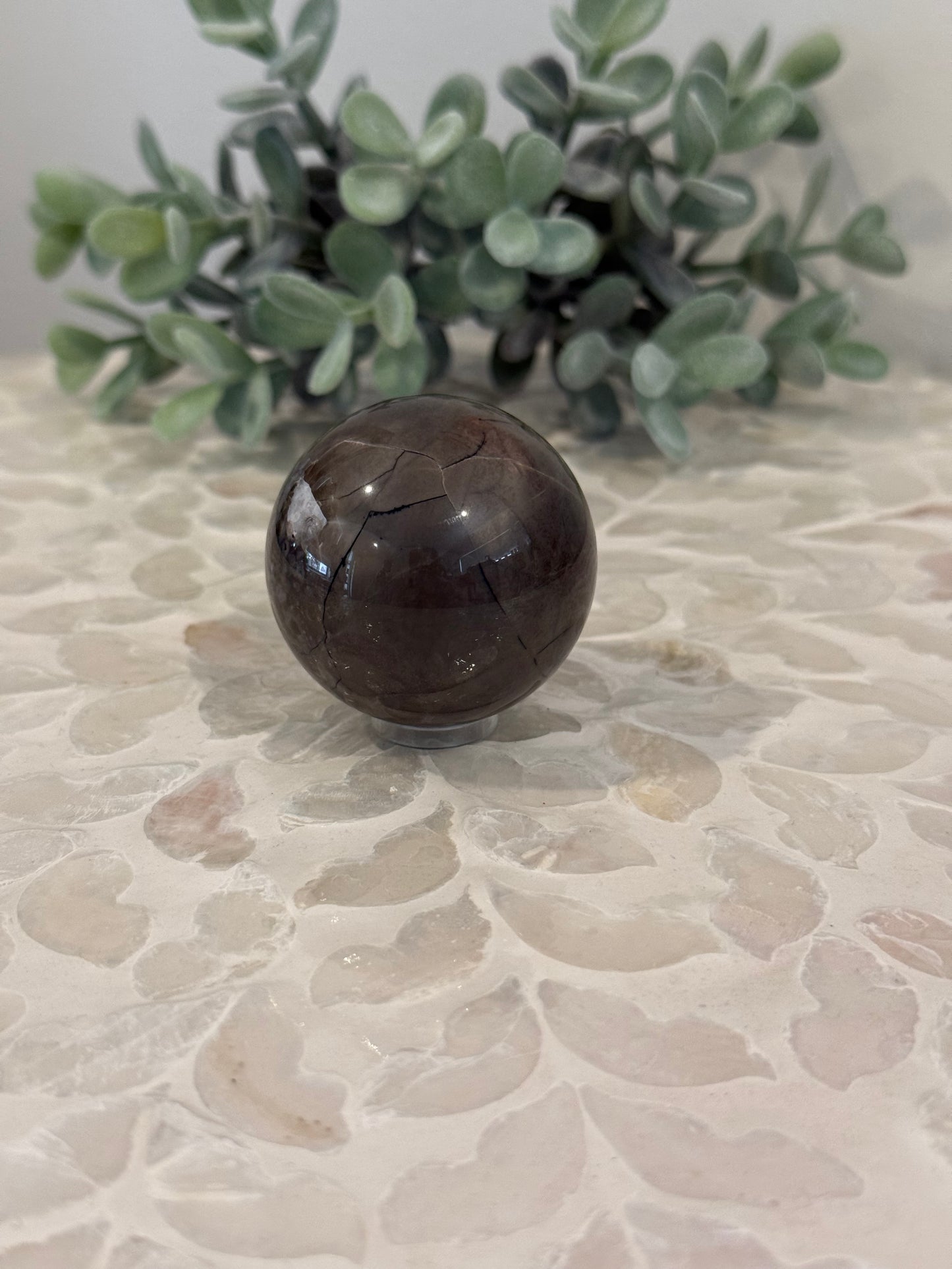 Volcano Agate Sphere