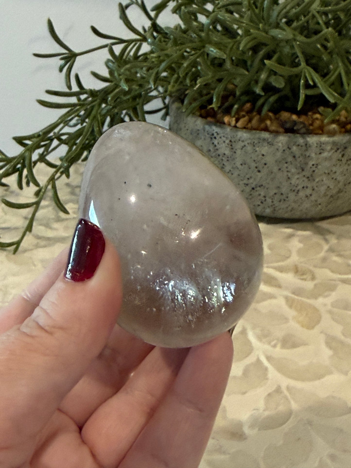 Clear Quartz Egg
