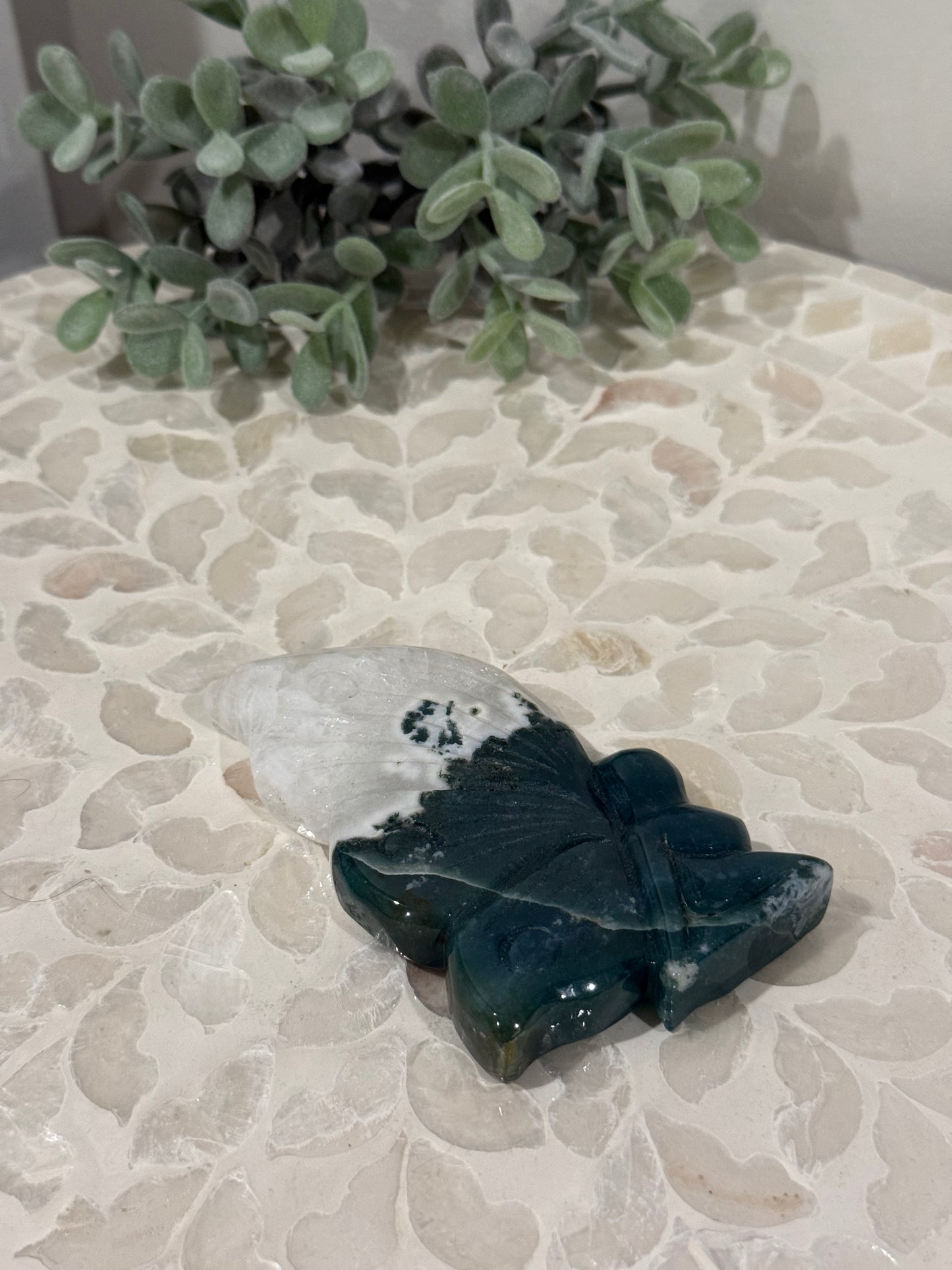 Moss Agate Fairy - Large