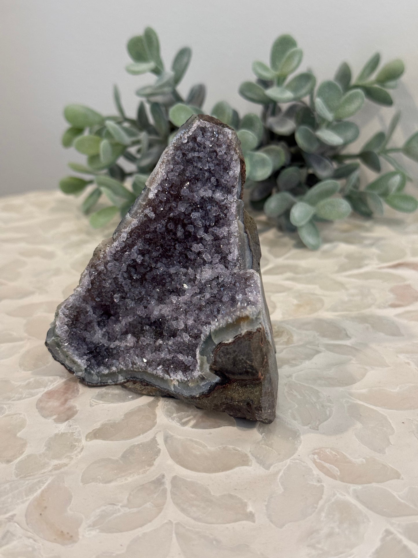 Amethyst Cut Base Cluster