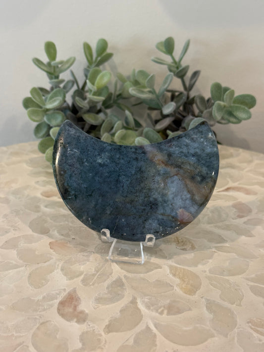Moss Agate Moon