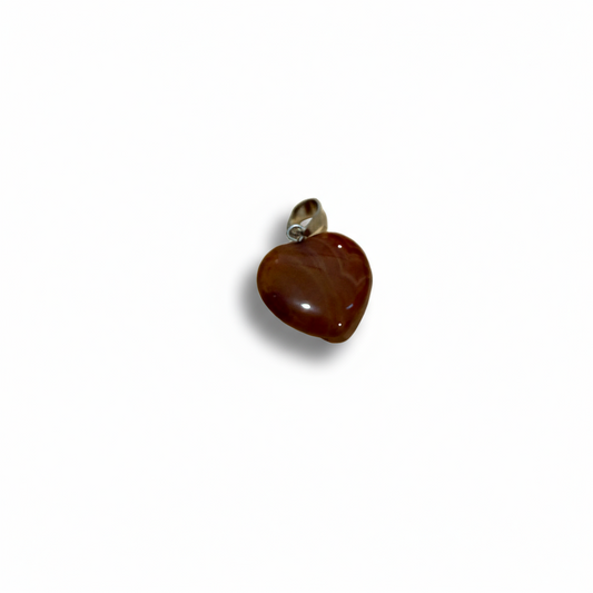 Carnelian Heart Pendant
