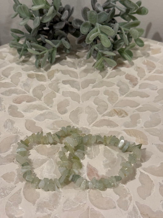 Jade Chip Bracelet