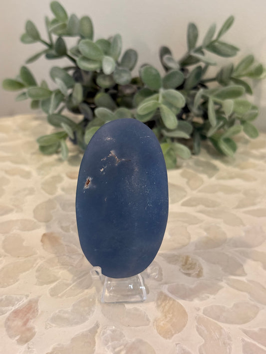 Angelite Palm Stone