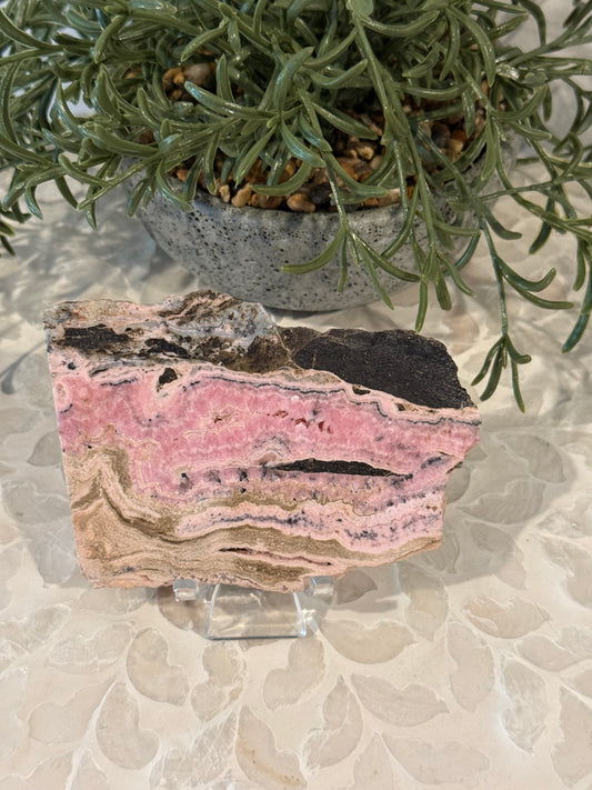 Rhodochrosite Slab