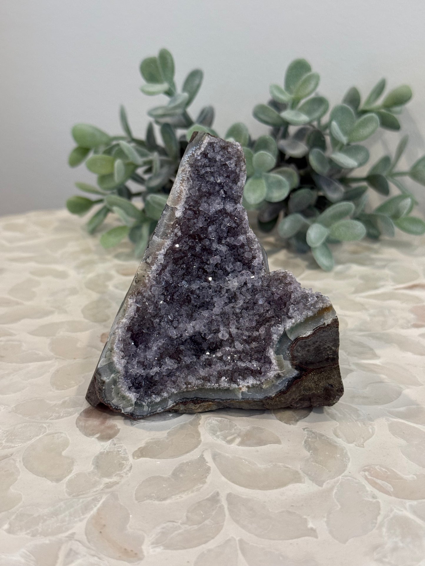 Amethyst Cut Base Cluster