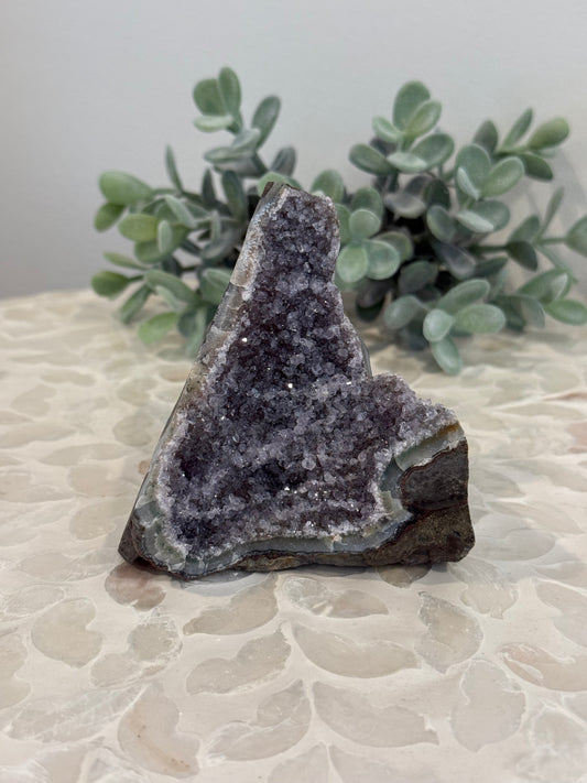 Amethyst Cut Base Cluster