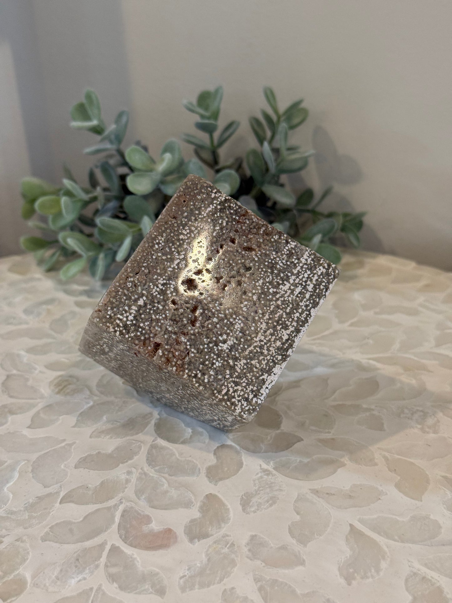 Ocean Jasper Floating Cube