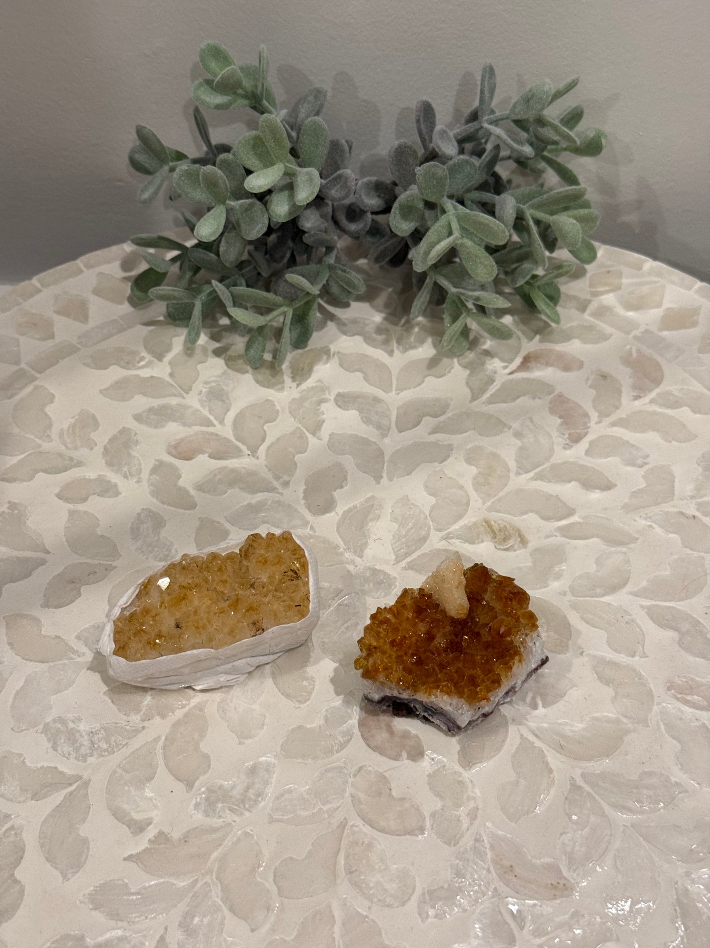 Citrine Cluster - A (light)