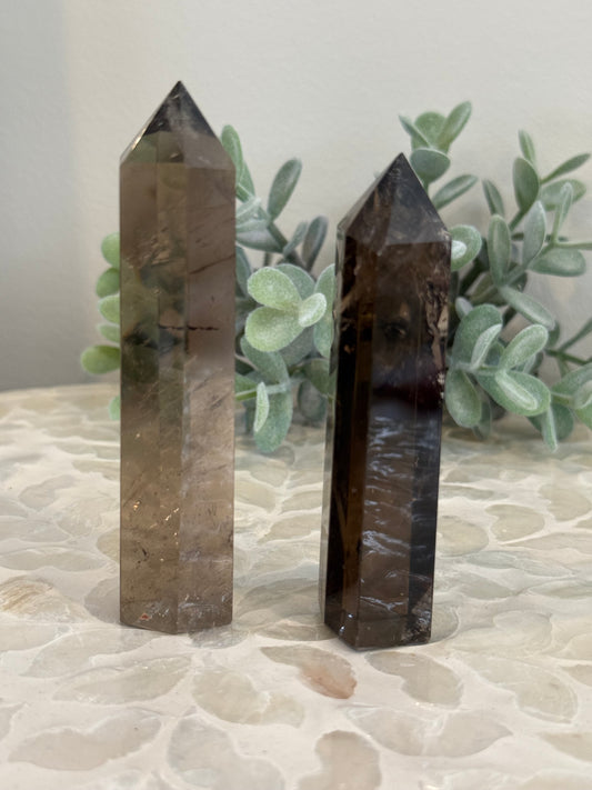 Smokey Quartz Points