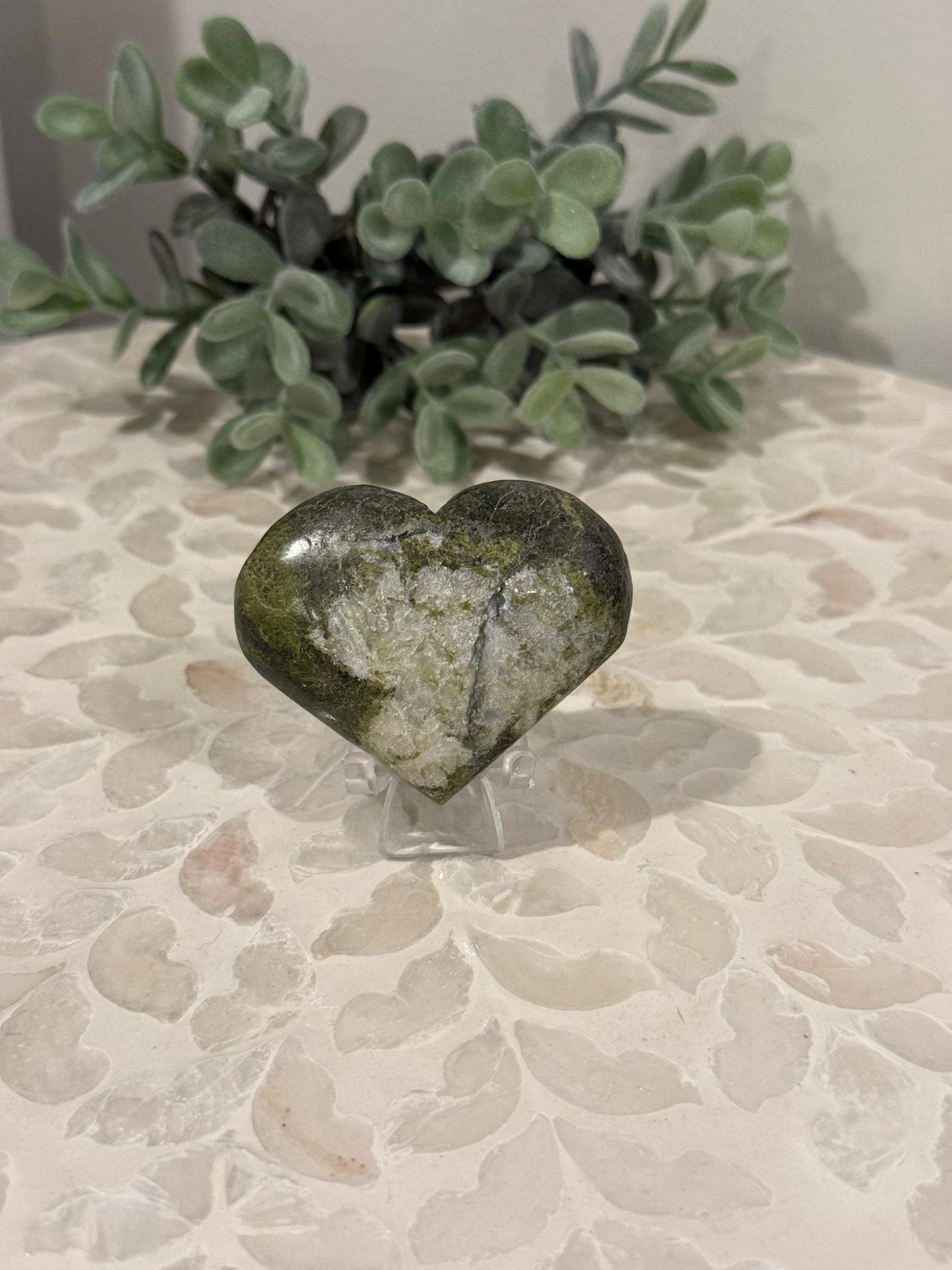 Leopardskin Serpentine Heart