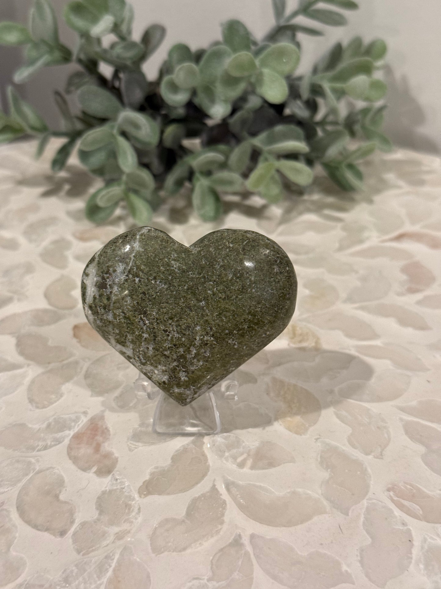 Leopardskin Serpentine Heart