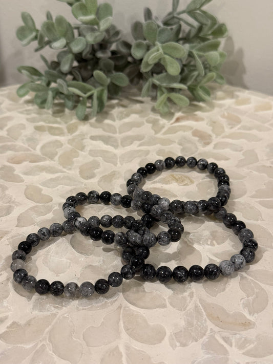 Tourmaline and Quartz Bracelets