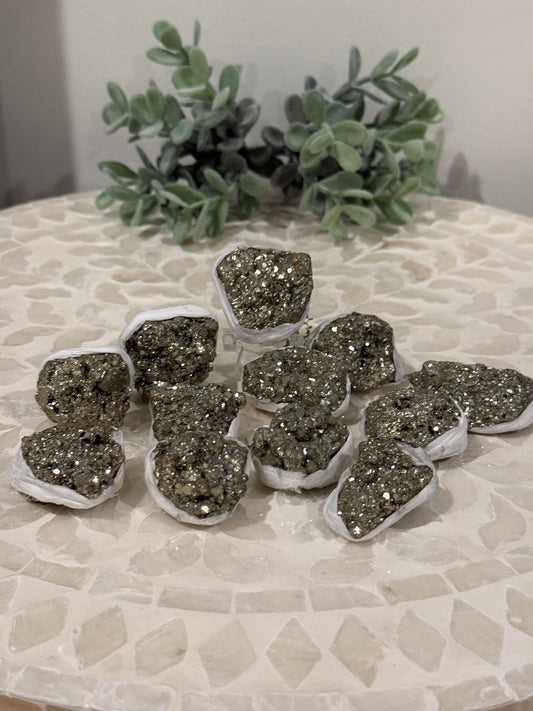 Pyrite Cluster - Medium